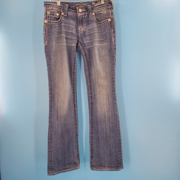 Miss Me Denim - Vintage Miss Me Y2K low rise boot cut jeans 27
